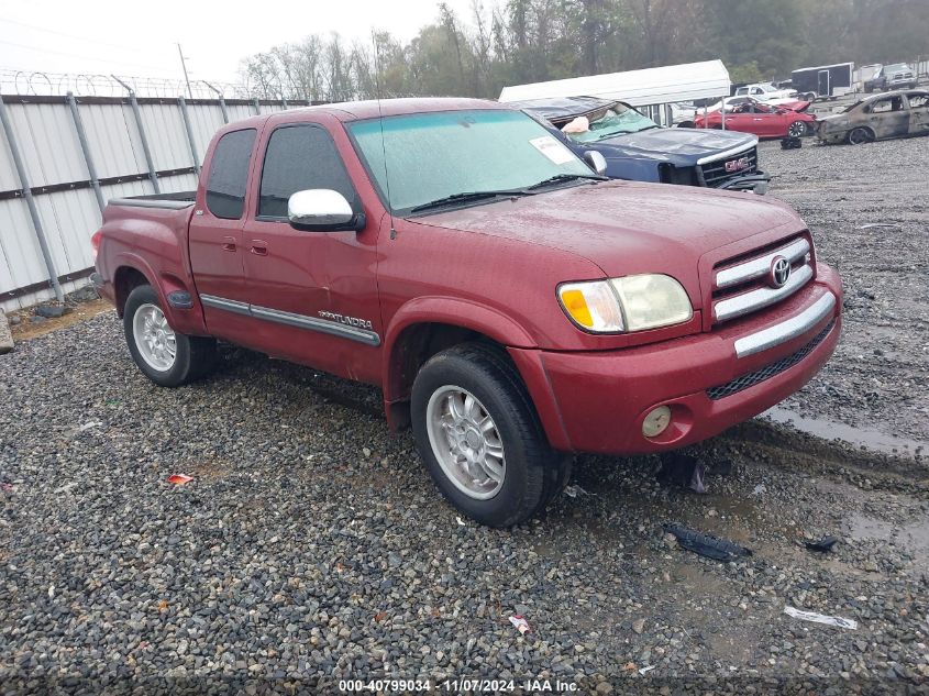 2004 Toyota Tundra Sr5 V8 VIN: 5TBRT34144S439832 Lot: 40799034