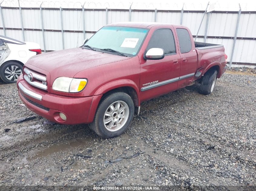 2004 Toyota Tundra Sr5 V8 VIN: 5TBRT34144S439832 Lot: 40799034