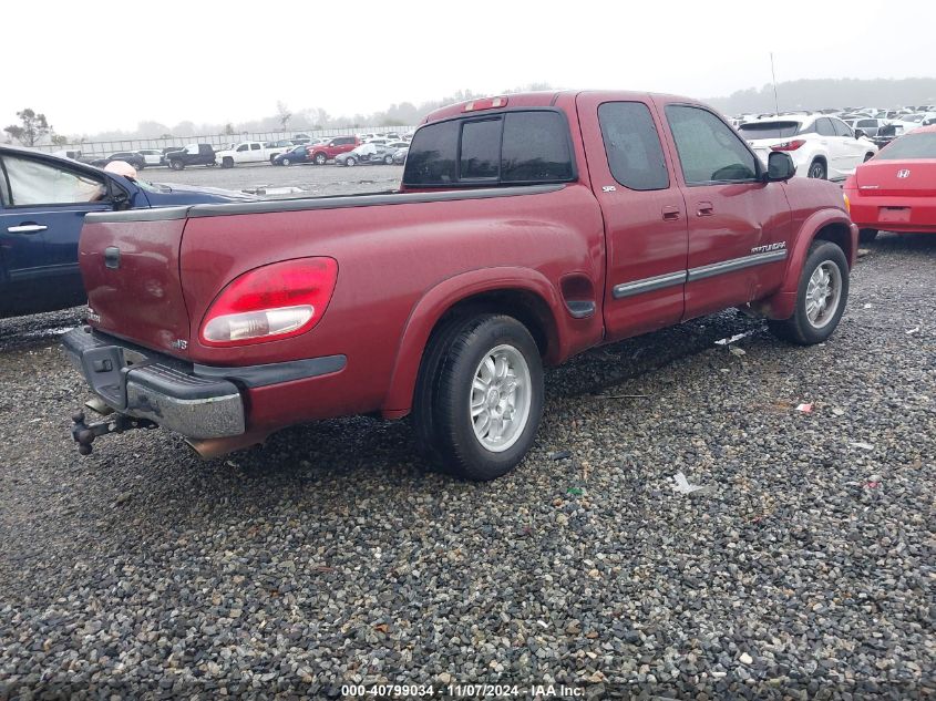 2004 Toyota Tundra Sr5 V8 VIN: 5TBRT34144S439832 Lot: 40799034