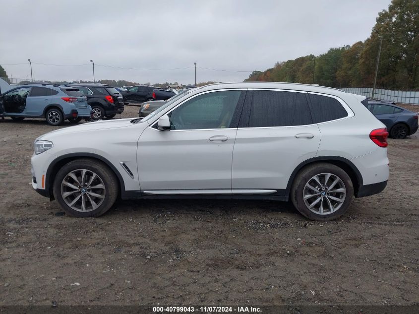 2018 BMW X3 xDrive30I VIN: 5UXTR9C5XJLD70002 Lot: 40799043