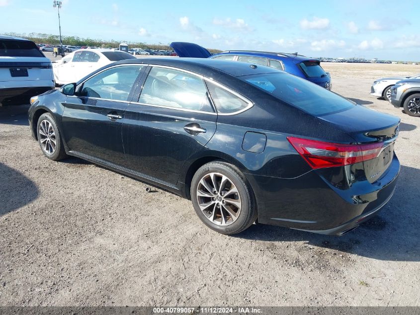 2016 TOYOTA AVALON XLE - 4T1BK1EB5GU200440