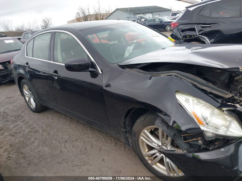 2013 Infiniti G37X VIN: JN1CV6ARXDM763157 Lot: 40799059