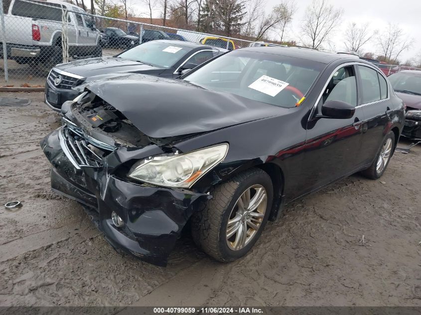 2013 Infiniti G37X VIN: JN1CV6ARXDM763157 Lot: 40799059