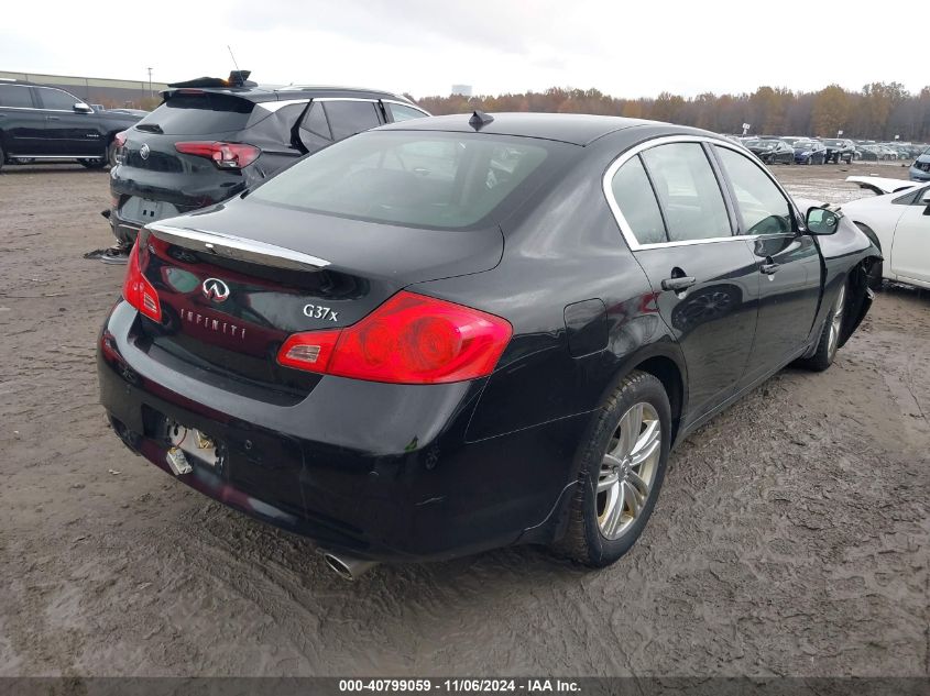 2013 Infiniti G37X VIN: JN1CV6ARXDM763157 Lot: 40799059