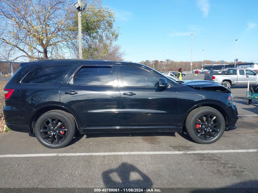 2018 Dodge Durango R/T Awd VIN: 1C4SDJCT8JC291503 Lot: 40799061