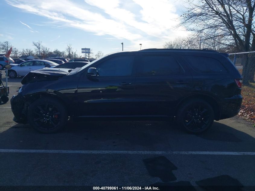 2018 Dodge Durango R/T Awd VIN: 1C4SDJCT8JC291503 Lot: 40799061