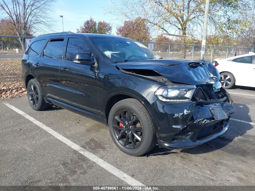 2018 Dodge Durango R/T Awd VIN: 1C4SDJCT8JC291503 Lot: 40799061