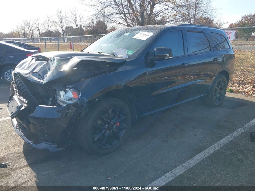 2018 Dodge Durango R/T Awd VIN: 1C4SDJCT8JC291503 Lot: 40799061