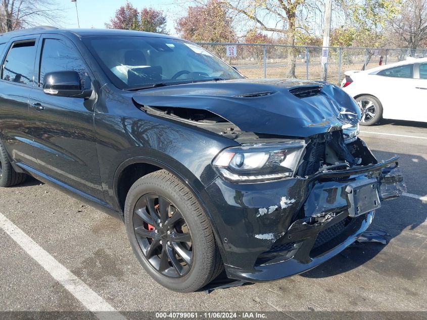 2018 Dodge Durango R/T Awd VIN: 1C4SDJCT8JC291503 Lot: 40799061