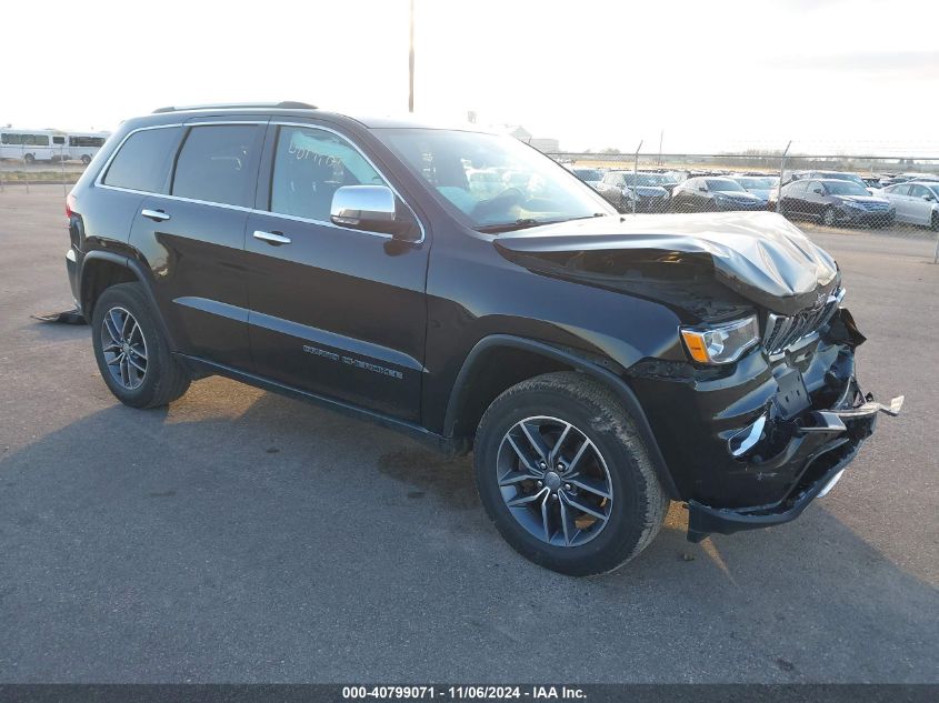 2017 Jeep Grand Cherokee Limited 4X4 VIN: 1C4RJFBG9HC680220 Lot: 40799071