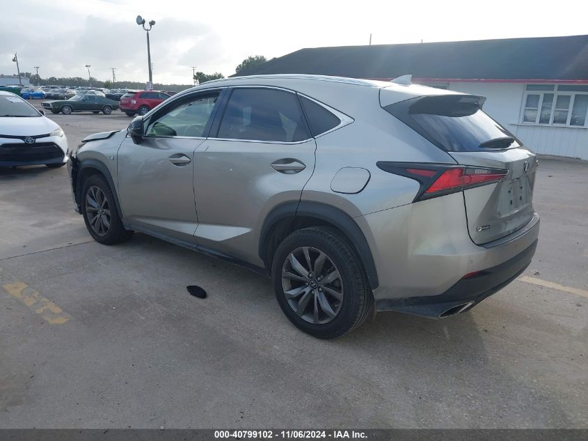 2019 Lexus Nx 300 F Sport VIN: JTJYARBZXK2139024 Lot: 40799102