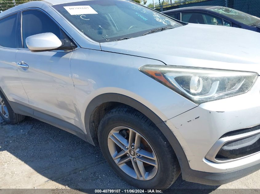 VIN 5XYZT3LBXHG454971 2017 HYUNDAI SANTA FE SPORT 2.4L