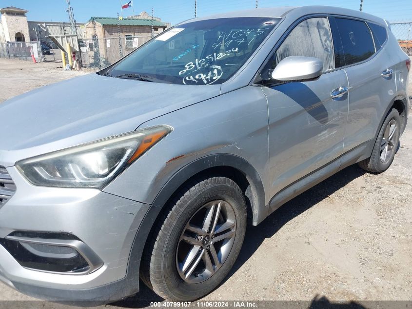 VIN 5XYZT3LBXHG454971 2017 HYUNDAI SANTA FE SPORT 2.4L