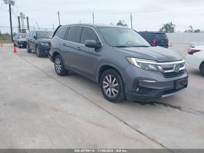 2019 Honda Pilot Ex VIN: 5FNYF5H33KB004173 Lot: 40799110