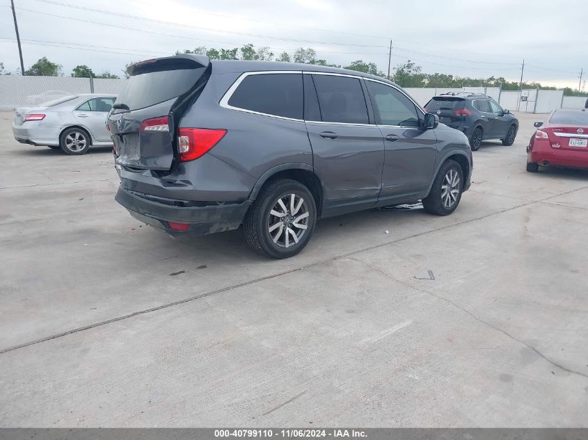 2019 Honda Pilot Ex VIN: 5FNYF5H33KB004173 Lot: 40799110