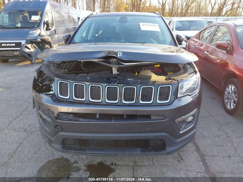 2019 Jeep Compass Latitude 4X4 VIN: 3C4NJDBB1KT807917 Lot: 40799114