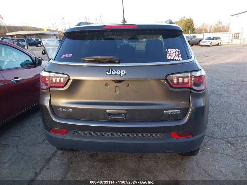 2019 Jeep Compass Latitude 4X4 VIN: 3C4NJDBB1KT807917 Lot: 40799114