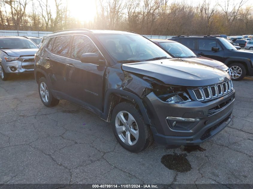 2019 Jeep Compass Latitude 4X4 VIN: 3C4NJDBB1KT807917 Lot: 40799114