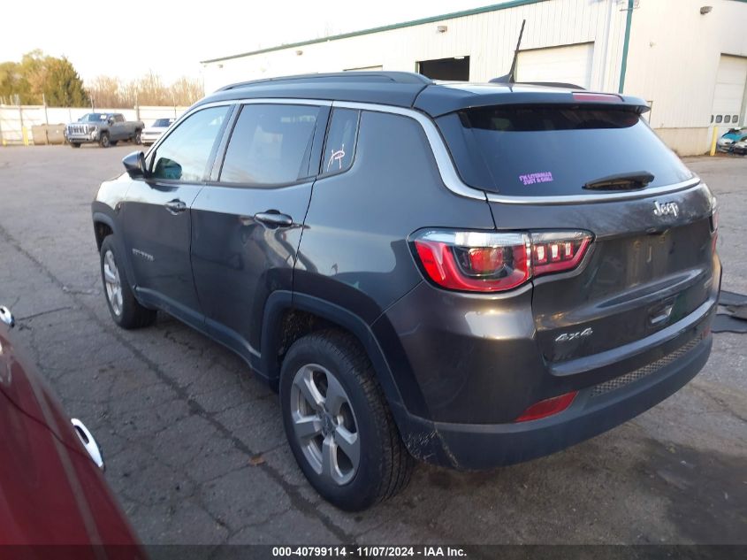 2019 Jeep Compass Latitude 4X4 VIN: 3C4NJDBB1KT807917 Lot: 40799114