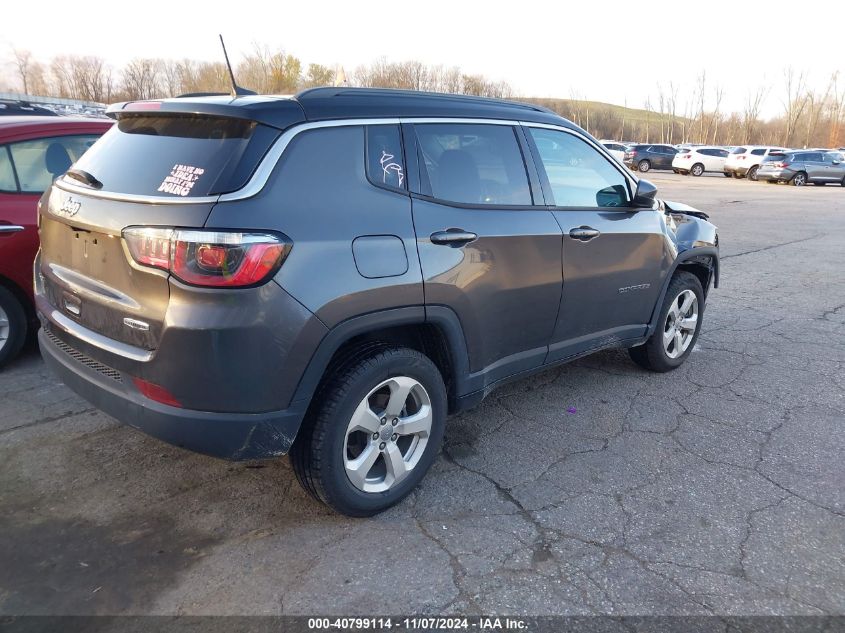 2019 Jeep Compass Latitude 4X4 VIN: 3C4NJDBB1KT807917 Lot: 40799114