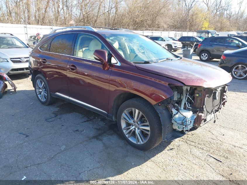 2015 Lexus Rx 350 VIN: 2T2BK1BA0FC289115 Lot: 40799128