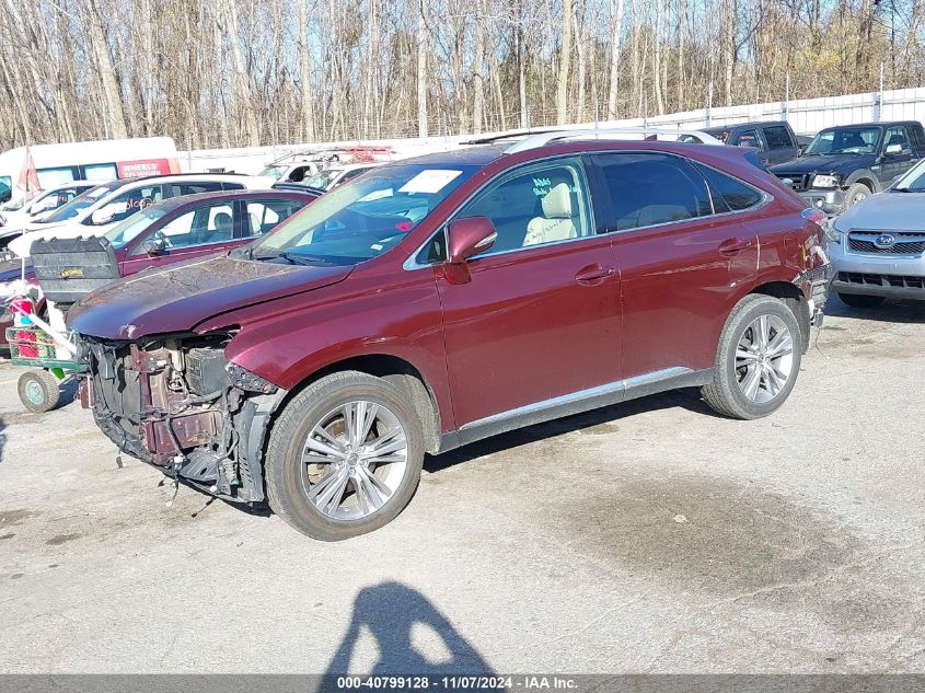 2015 Lexus Rx 350 VIN: 2T2BK1BA0FC289115 Lot: 40799128