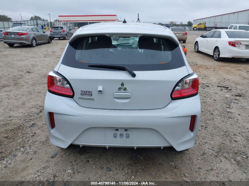 2024 Mitsubishi Mirage Es/Le VIN: ML32AUHJ6RH011161 Lot: 40799148