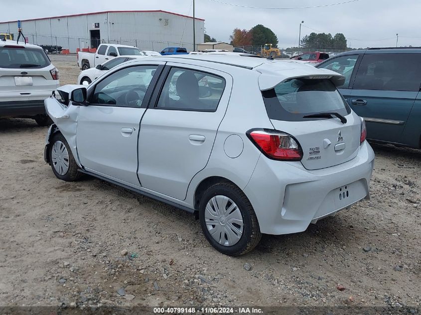 2024 Mitsubishi Mirage Es/Le VIN: ML32AUHJ6RH011161 Lot: 40799148