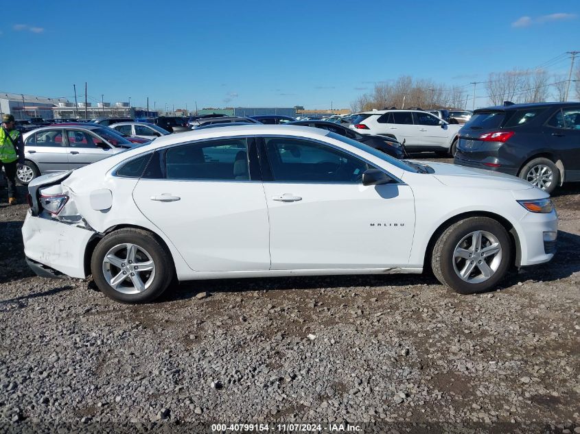 2020 Chevrolet Malibu Fwd Ls VIN: 1G1ZB5ST7LF080655 Lot: 40799154