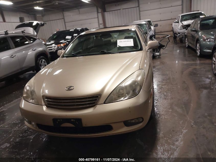 2002 Lexus Es 300 VIN: JTHBF30GX20022899 Lot: 40799161