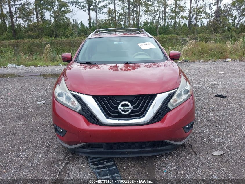 2016 Nissan Murano Platinum VIN: 5N1AZ2MH9GN107773 Lot: 40799167