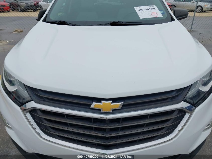 2018 Chevrolet Equinox Ls VIN: 2GNAXHEV7J6340183 Lot: 40799200