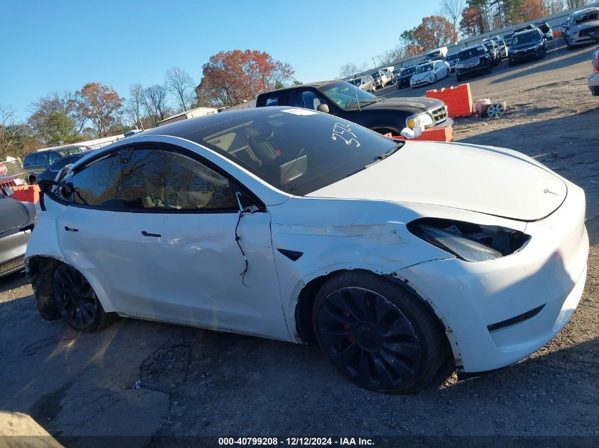 2020 Tesla Model Y Long Range Dual Motor All-Wheel Drive/Performance Dual Motor All-Wheel Drive VIN: 5YJYGDEF9LF003522 Lot: 40799208