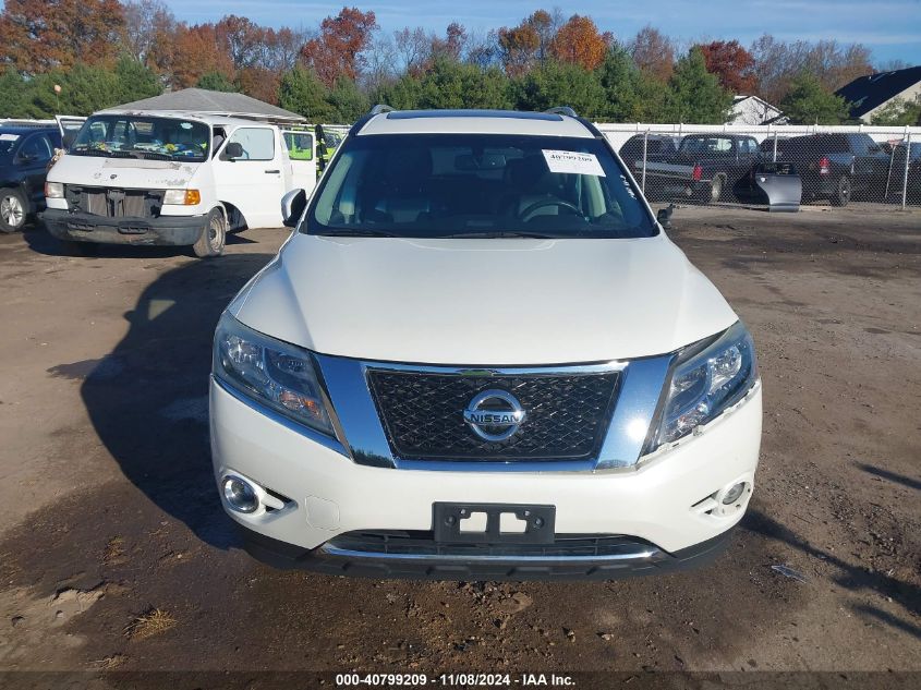 2015 Nissan Pathfinder Platinum VIN: 5N1AR2MM8FC695091 Lot: 40799209