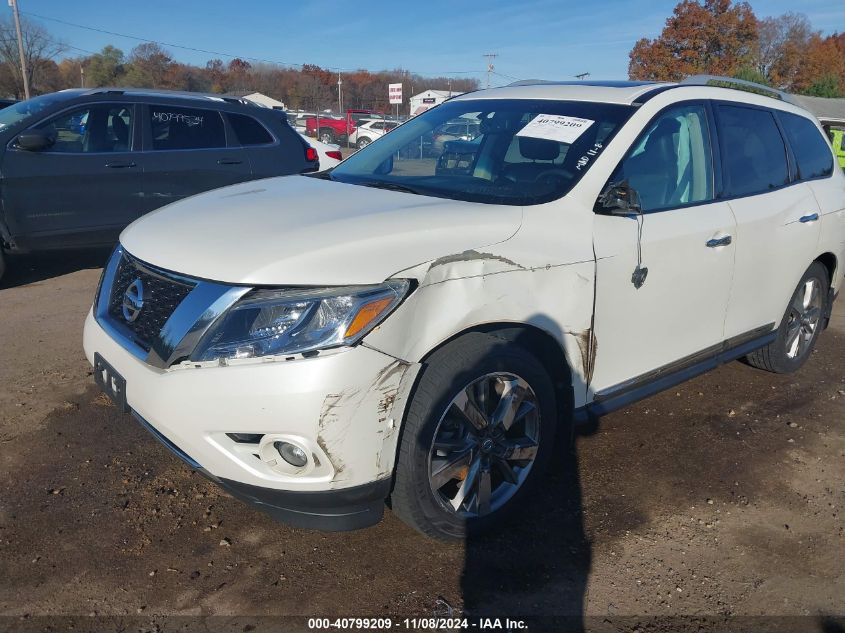 2015 Nissan Pathfinder Platinum VIN: 5N1AR2MM8FC695091 Lot: 40799209