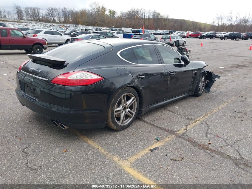 2010 Porsche Panamera 4S VIN: WP0AB2A76AL061987 Lot: 40799212