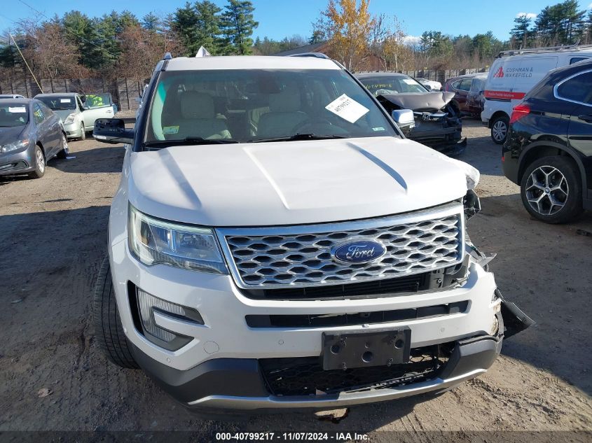 2016 Ford Explorer Platinum VIN: 1FM5K8HT8GGB25130 Lot: 40799217