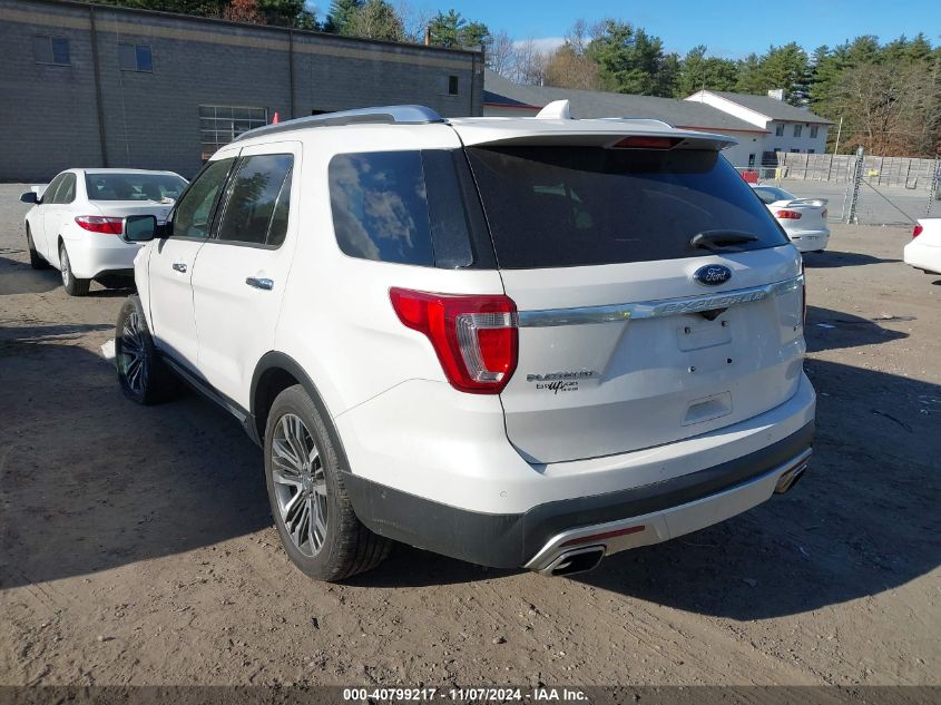 2016 Ford Explorer Platinum VIN: 1FM5K8HT8GGB25130 Lot: 40799217