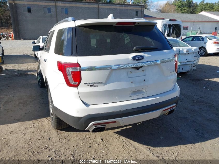 2016 Ford Explorer Platinum VIN: 1FM5K8HT8GGB25130 Lot: 40799217