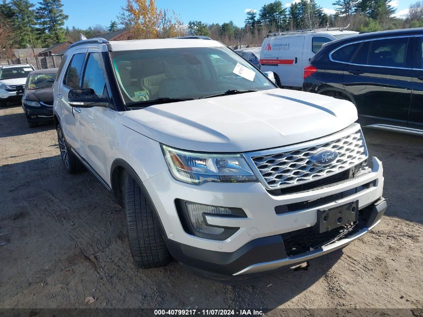 VIN 1FM5K8HT8GGB25130 2016 Ford Explorer, Platinum no.1