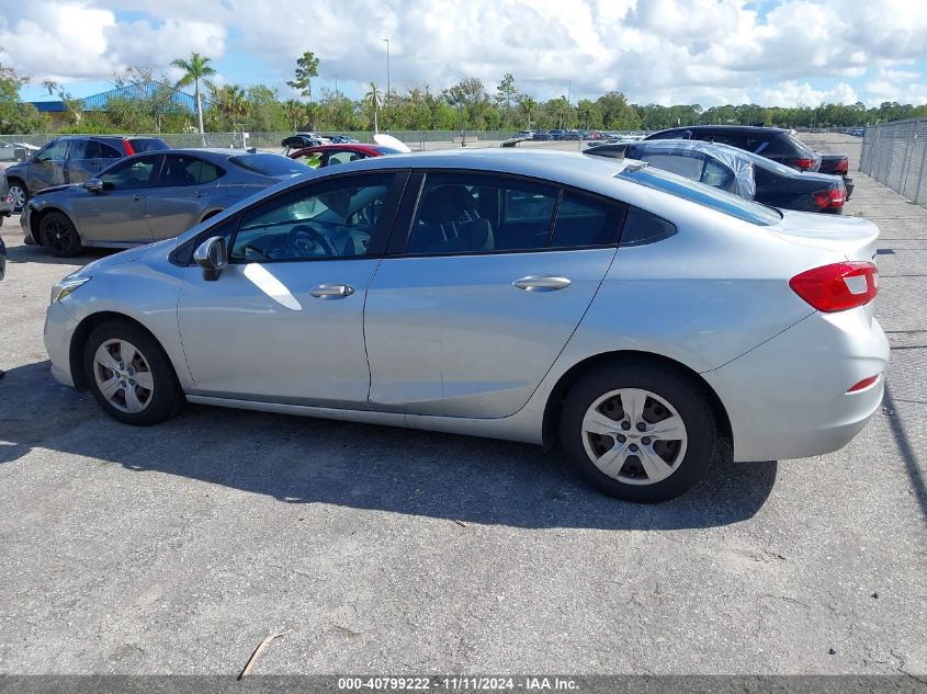 2017 Chevrolet Cruze Ls Auto VIN: 1G1BC5SM7H7121679 Lot: 40799222