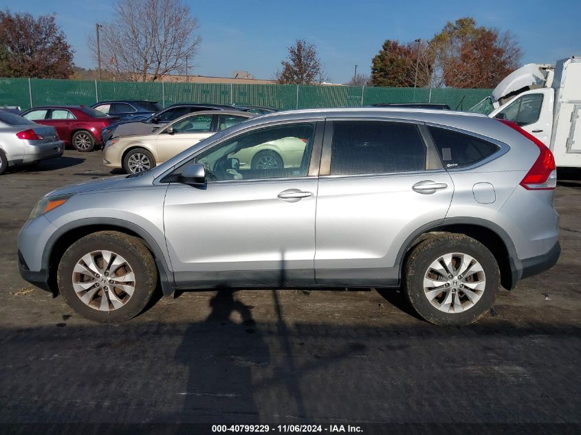 2012 Honda Cr-V Ex-L VIN: 2HKRM4H71CH607617 Lot: 40799229