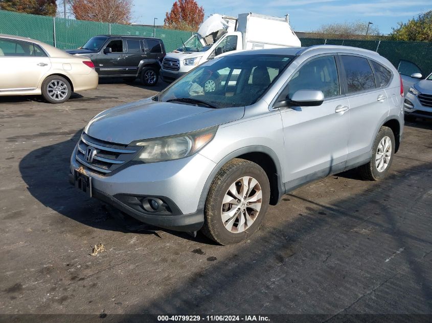 2012 Honda Cr-V Ex-L VIN: 2HKRM4H71CH607617 Lot: 40799229