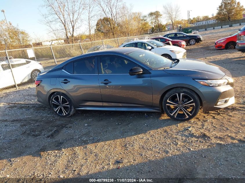 2021 Nissan Sentra Sr Xtronic Cvt VIN: 3N1AB8DV5MY223359 Lot: 40799238