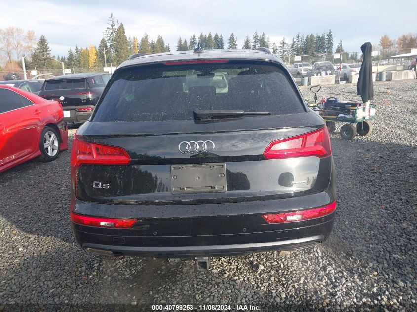 2019 Audi Q5 45 Premium VIN: WA1CNAFY8K2082837 Lot: 40799253