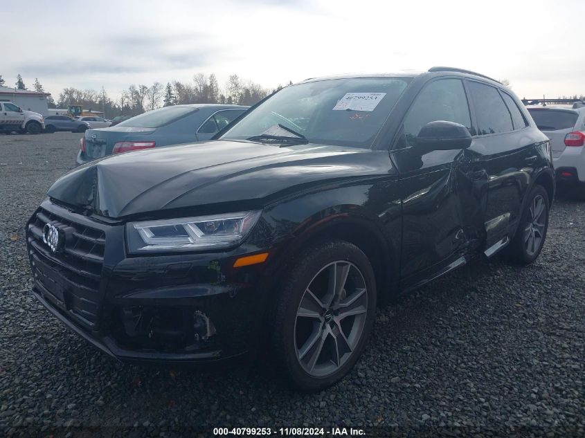 2019 Audi Q5 45 Premium VIN: WA1CNAFY8K2082837 Lot: 40799253