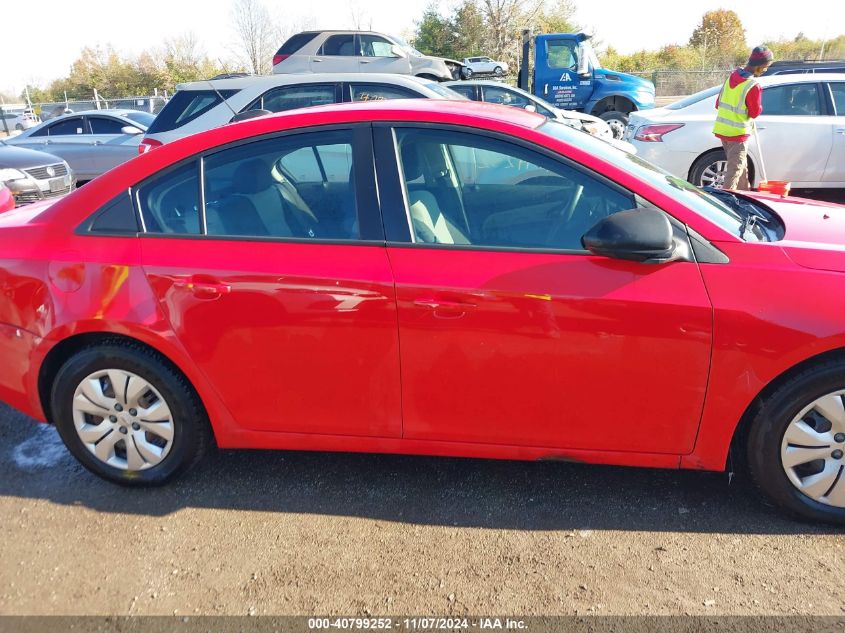 2015 Chevrolet Cruze Ls Auto VIN: 1G1PA5SH4F7294765 Lot: 40799252