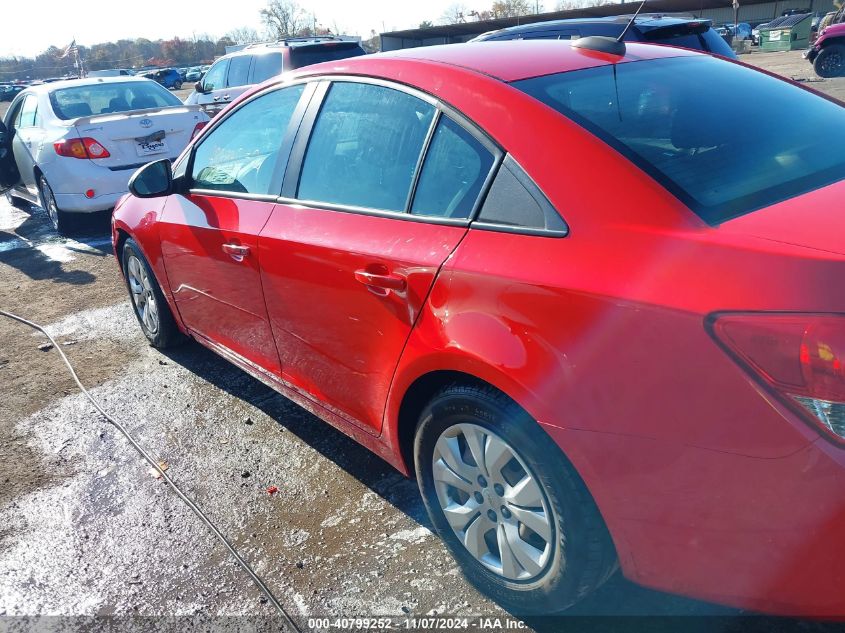 2015 Chevrolet Cruze Ls Auto VIN: 1G1PA5SH4F7294765 Lot: 40799252