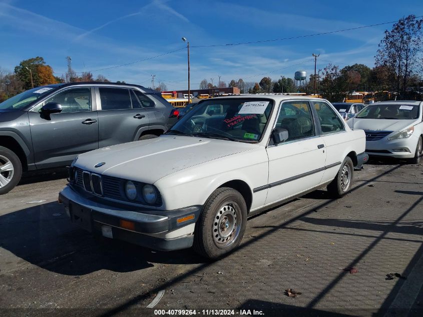 1987 BMW 325 E Automatic/Automatic VIN: WBAAB6406H1682204 Lot: 40799264