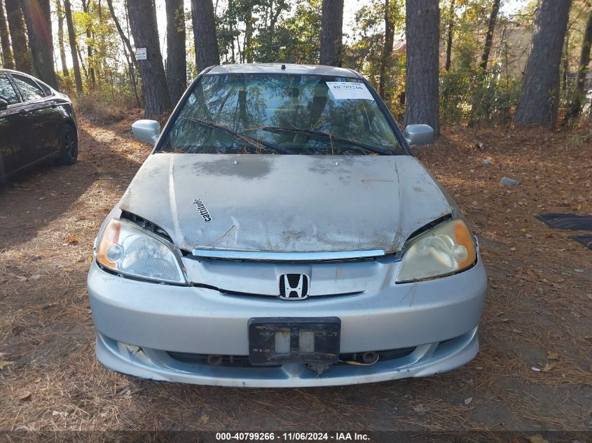 2003 Honda Civic Hybrid VIN: JHMES96673S009995 Lot: 40799266